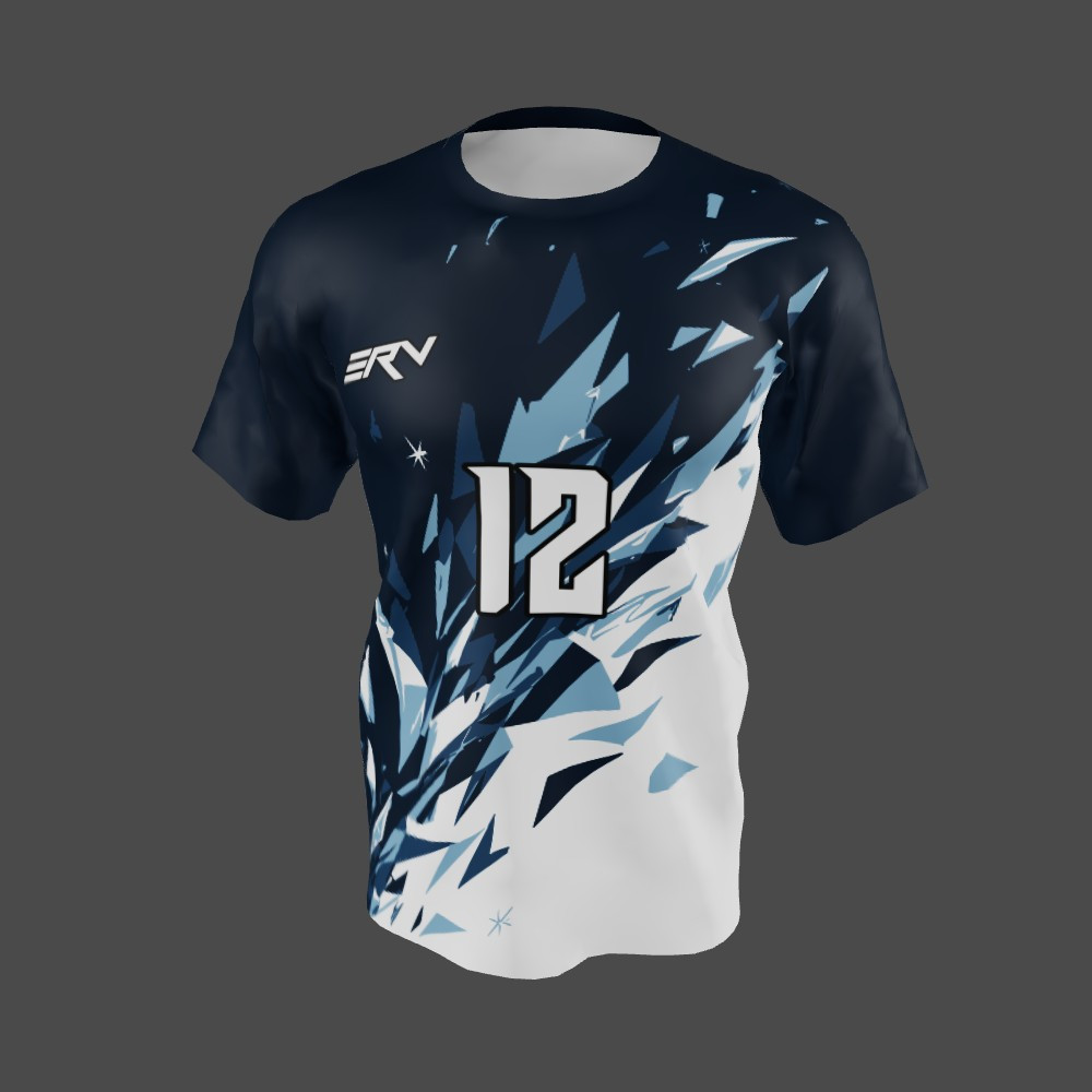 Jersey Basket Abstrak Dinamis