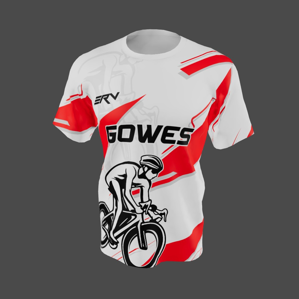 Jersey Gowes Dinamis Merah Putih