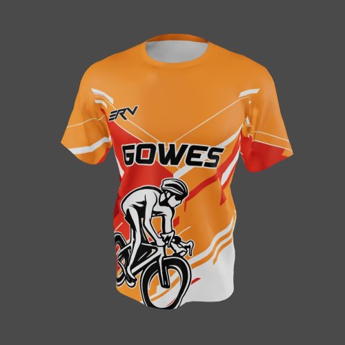 Jersey Gowes Dinamis Oranye