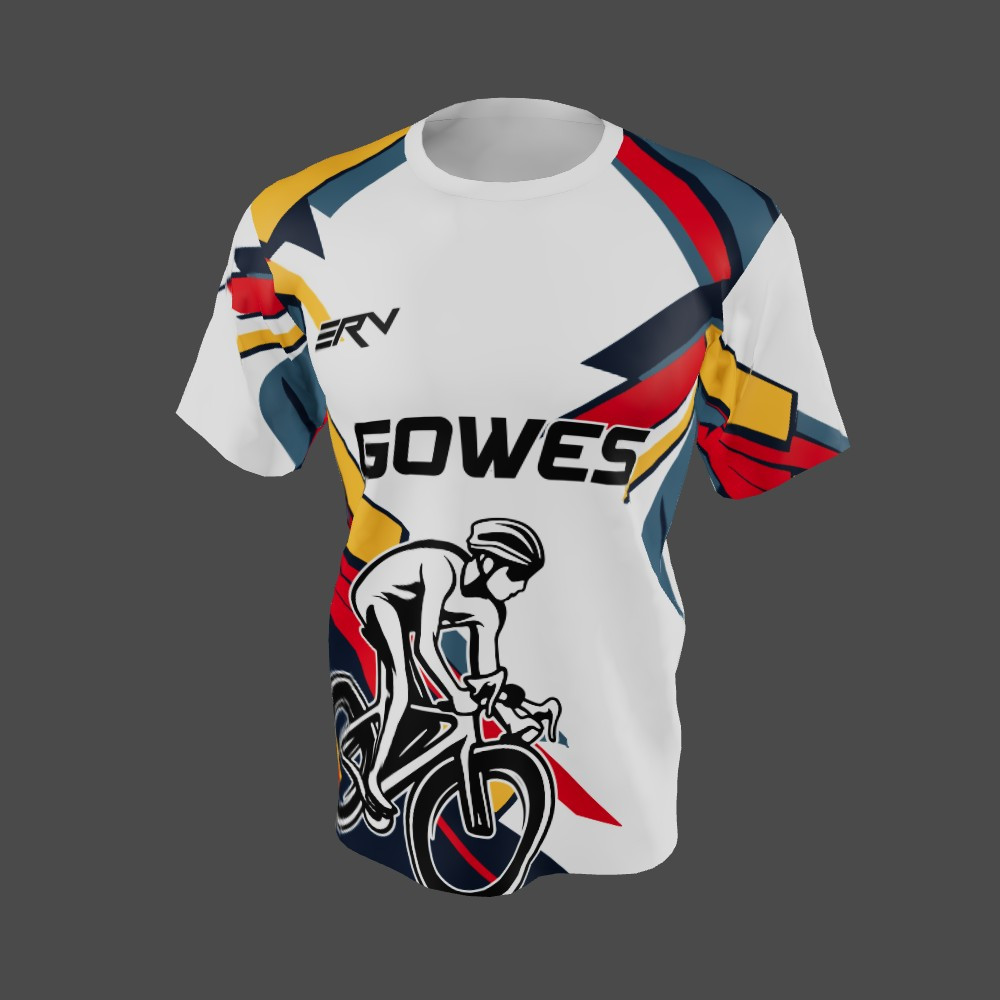 Jersey Gowes Modern Geometric