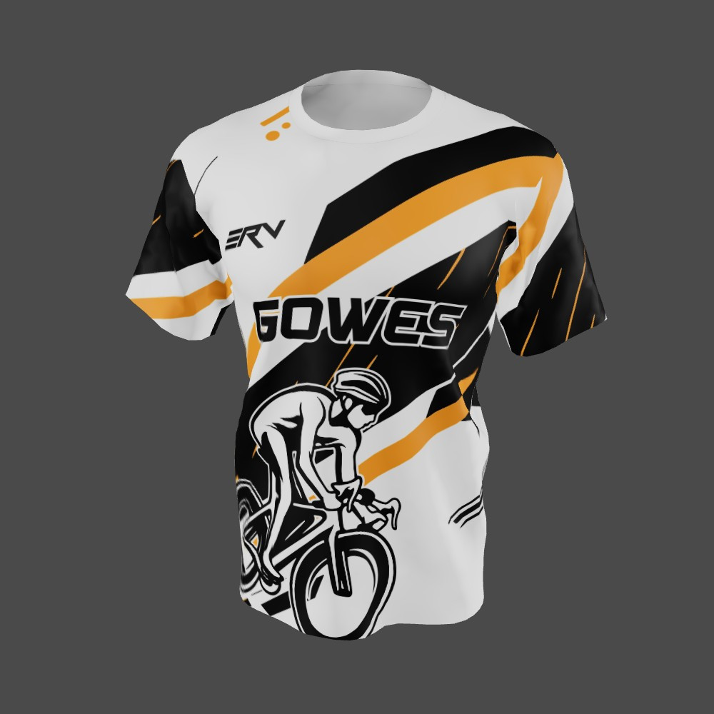 Jersey Gowes Modern Geometric Diagonal