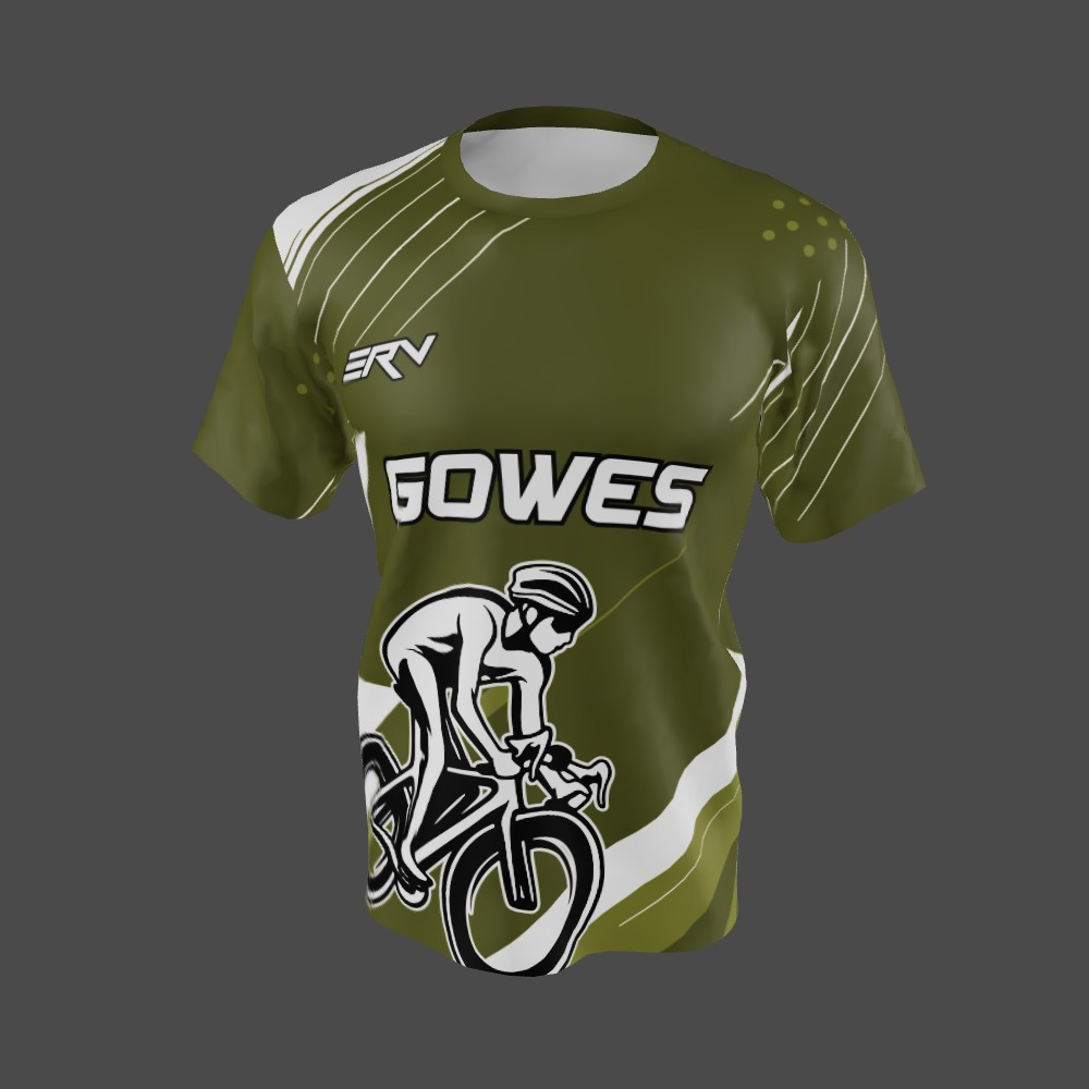 Jersey Gowes Modern Hijau