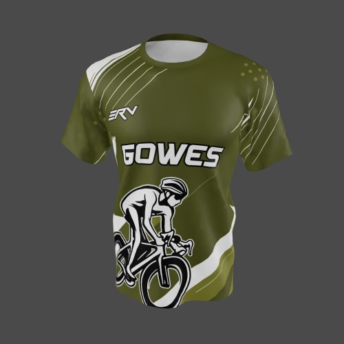 Jersey Gowes Modern Hijau