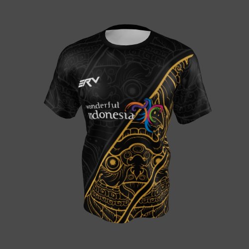 Jersey Instamsi Motif Wayang Modern