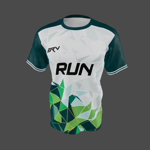 Jersey Lari Geometric Modern Triangle