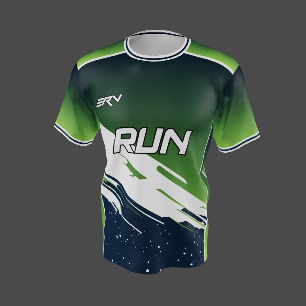 Jersey Lari Green Gradient Modern