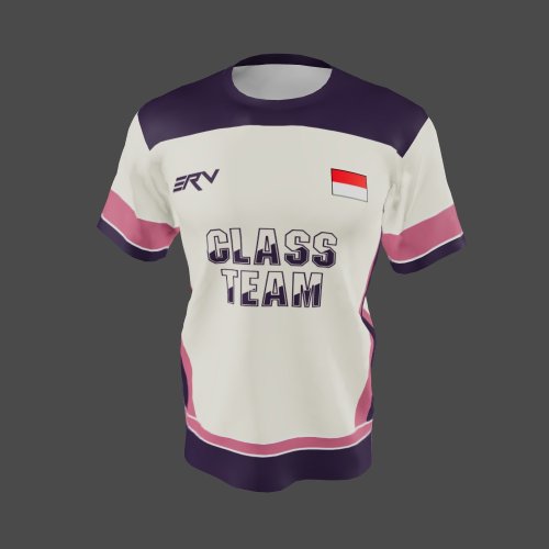 Jersey Olahraga Class Team - Kombinasi Elegan