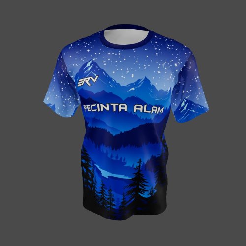 Jersey Pecinta Alam Blue Night Sky