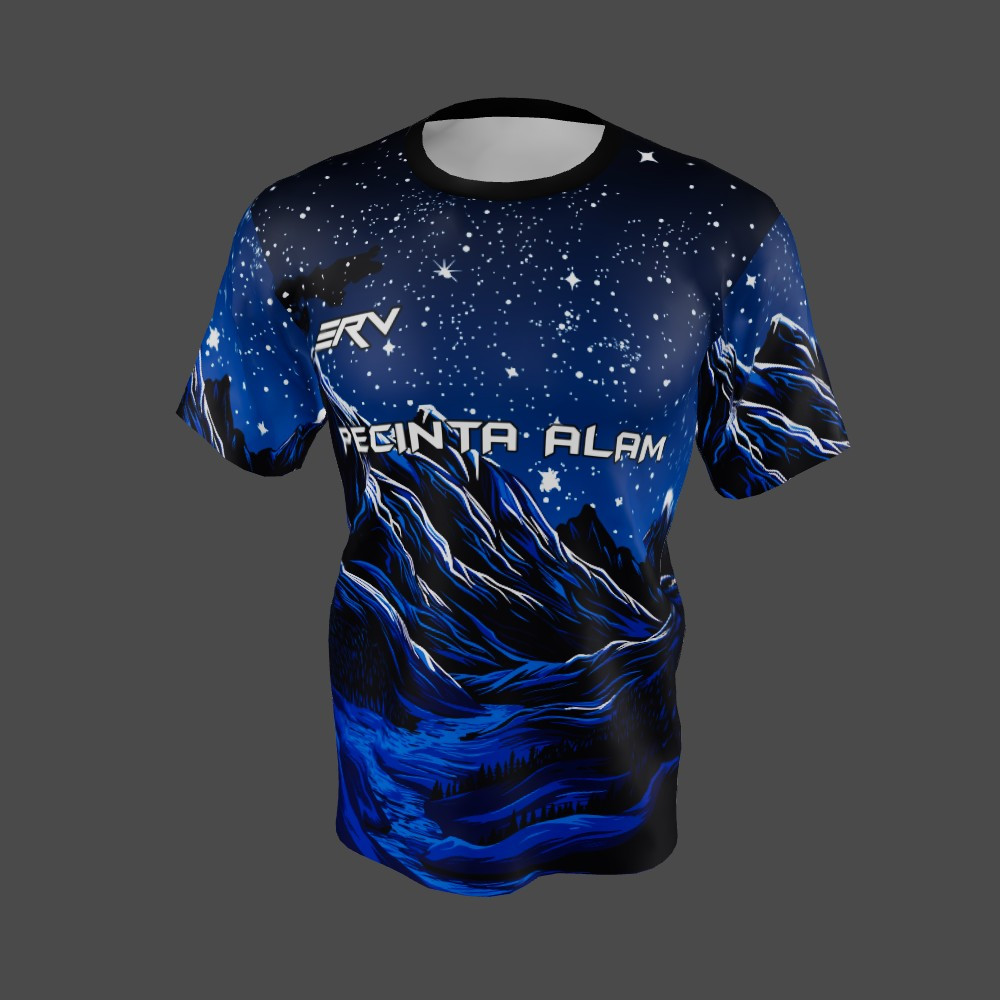 Jersey Pendaki Alam Semesta