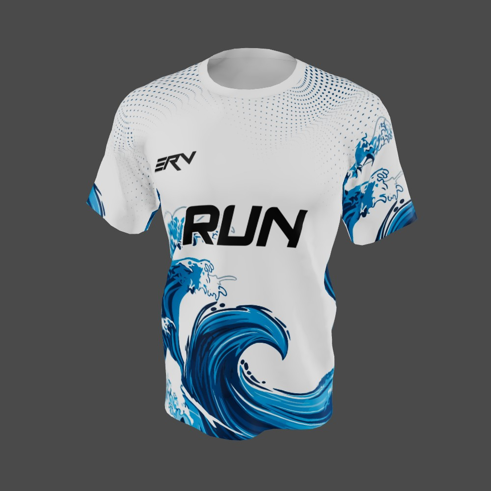 Jersey Run Gelombang Biru