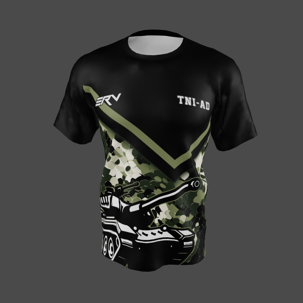 Jersey TNI-AD Geometric