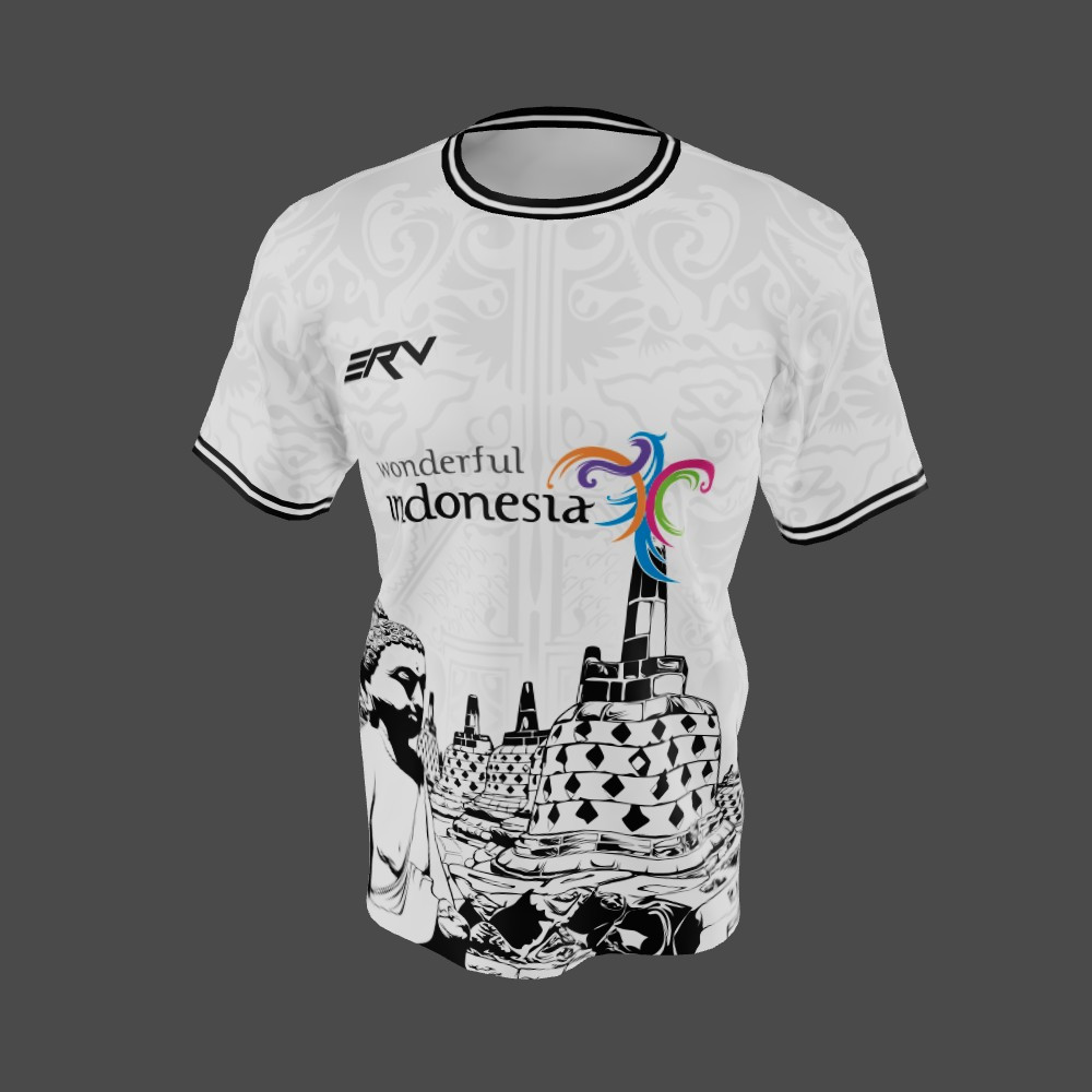 Jersey Wonderful Indonesia - Borobudur