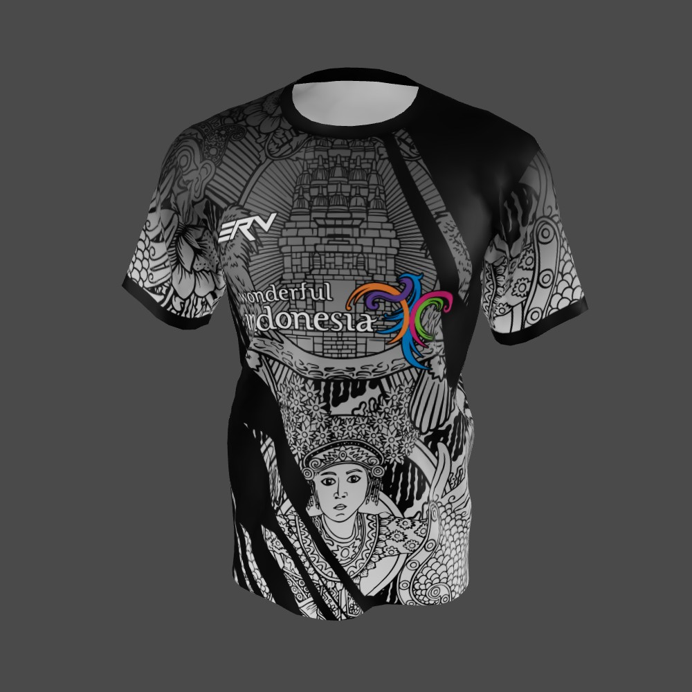 Jersey Wonderful Indonesia Doodle