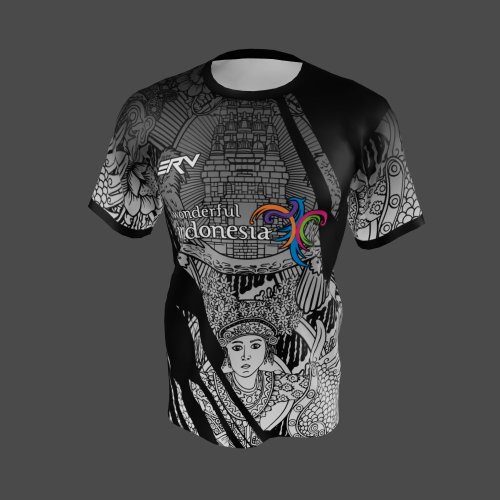Jersey Wonderful Indonesia Doodle